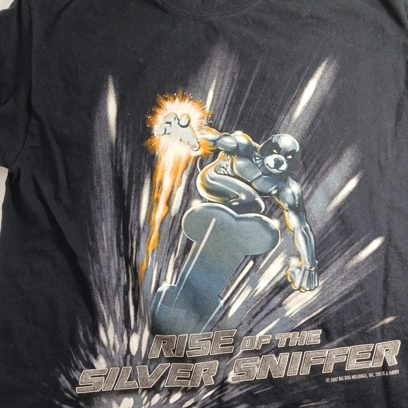 Big Dogs T-SHIRT Rise Of The Silver Sniffer 2007 Youth Size Large 12/14 - Picture 3 of 8